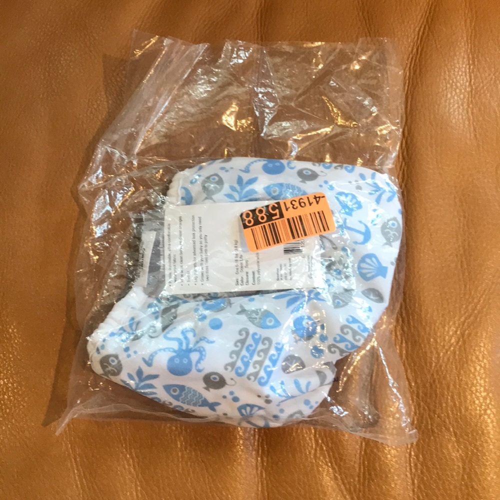 New! Thirsties Duo Wrap ocean life